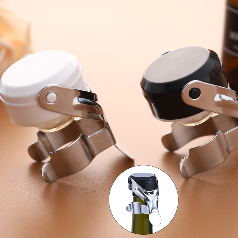 Wine Preservation Pump - * Stainless Steel Champagne Stopper Bottle