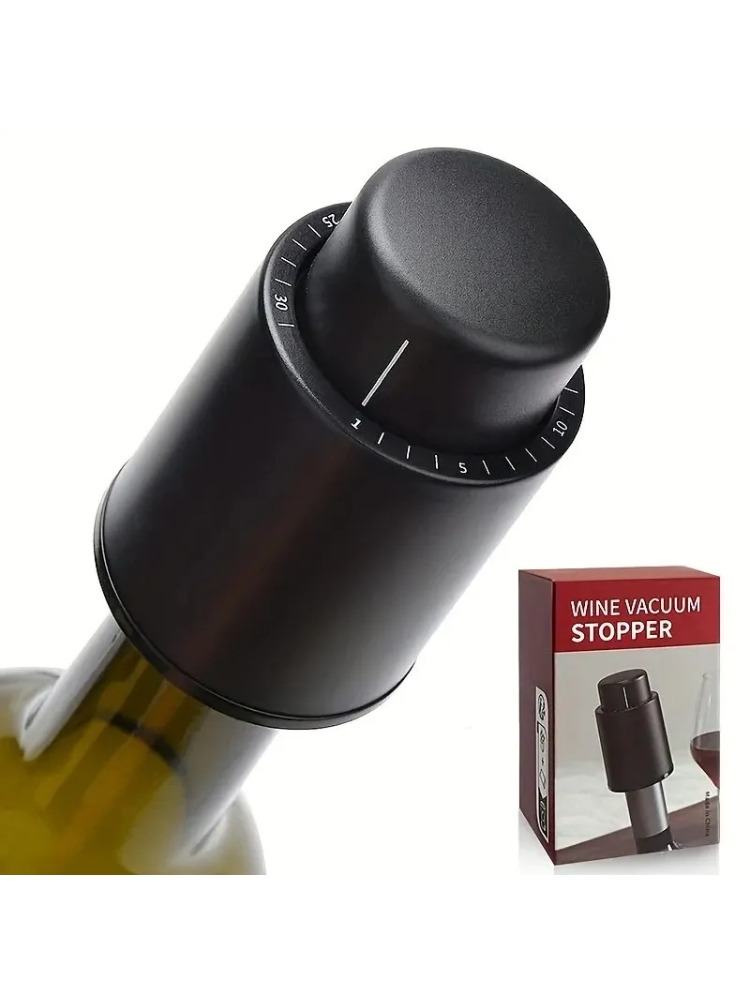 Wine Preservation Pump - Vacuum Pump Wine Saver Cap Stopper