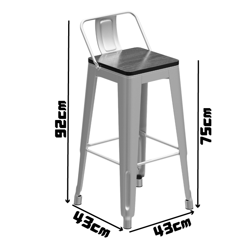 ‌Industrial Bar Table | Metal  - огляд і ціна Home Bar Stools