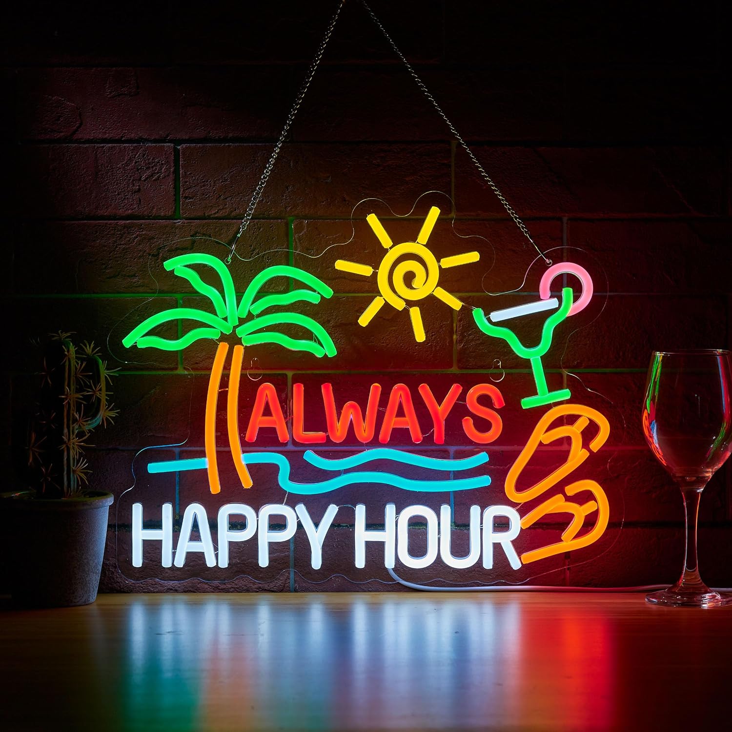 Always Happy Hour Beer Bar Neo - огляд і ціна Home Bar Signs