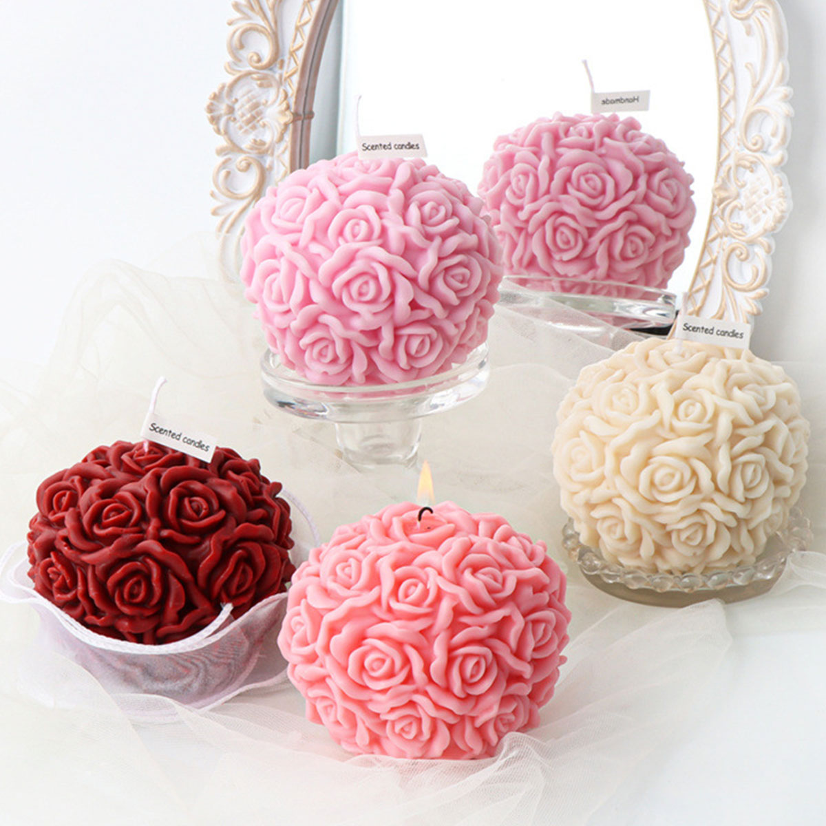 Multi Size Flower Series Candl - огляд і ціна Ice Mold Sphere