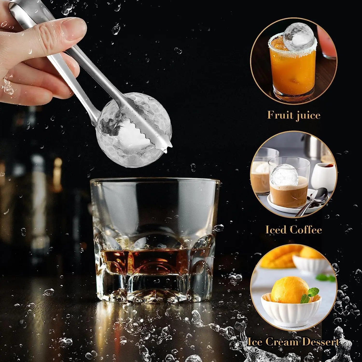 Food Grade Silicone Ice Ball M - огляд і ціна Ice Mold Sphere