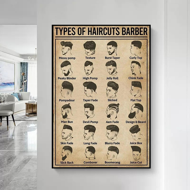 Retro Types Of Haircuts Barber - огляд і ціна Home Barber