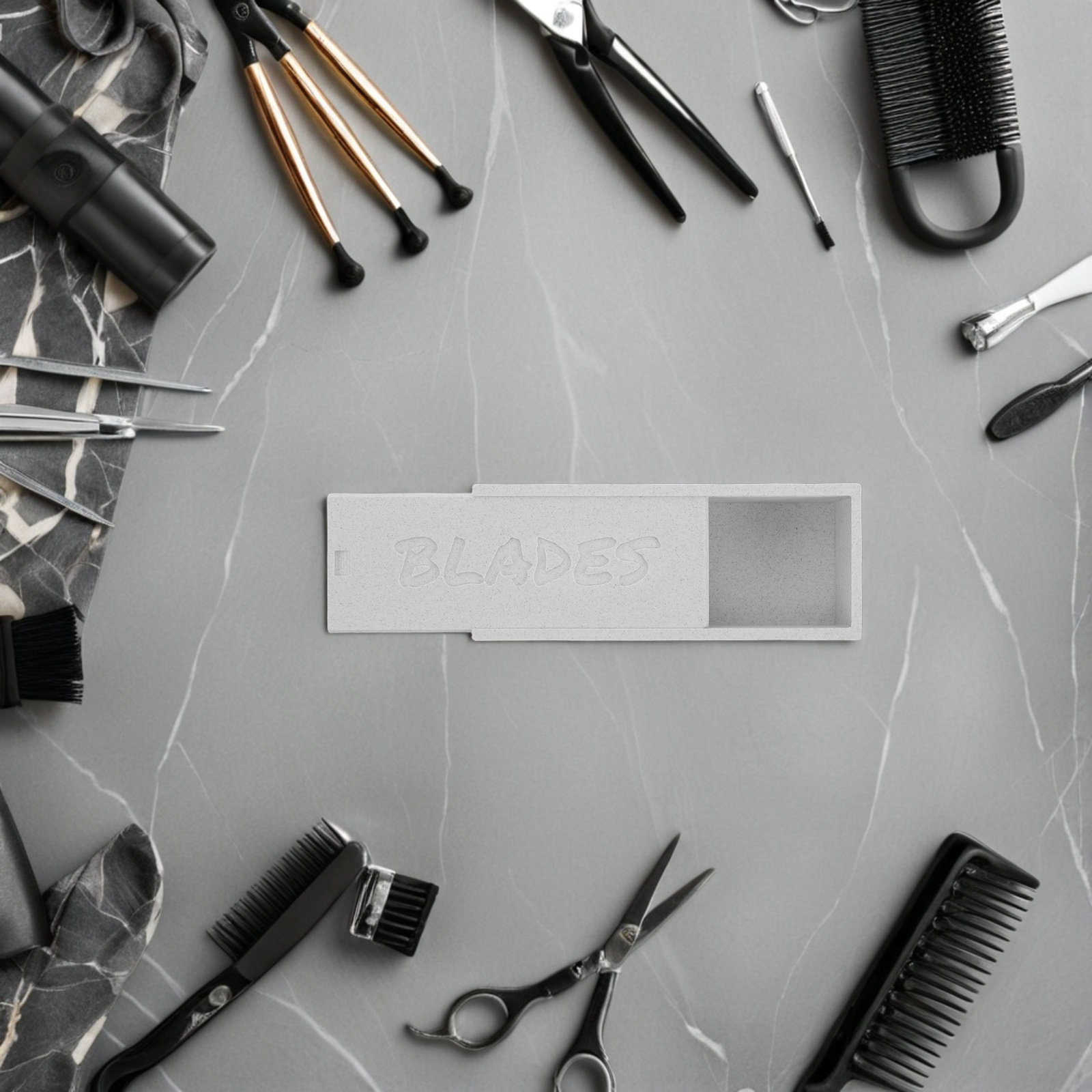 White Double Compartment Clipp - огляд і ціна Home Barber