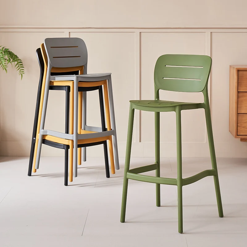 Luxury Plastic Bar Chairs Stac - огляд і ціна Home Bar Lounge