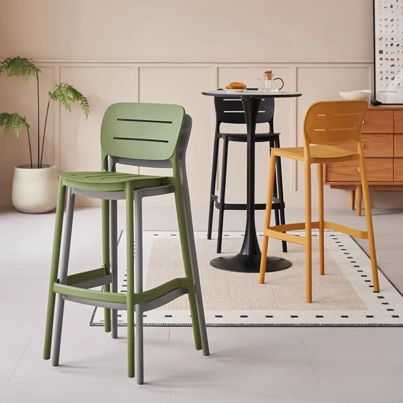 Luxury Plastic Bar Chairs Stac - огляд і ціна Home Bar Lounge