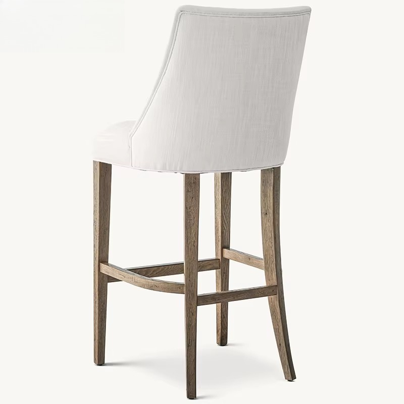 Light luxury solid wood bar ch - огляд і ціна Home Bar Stools