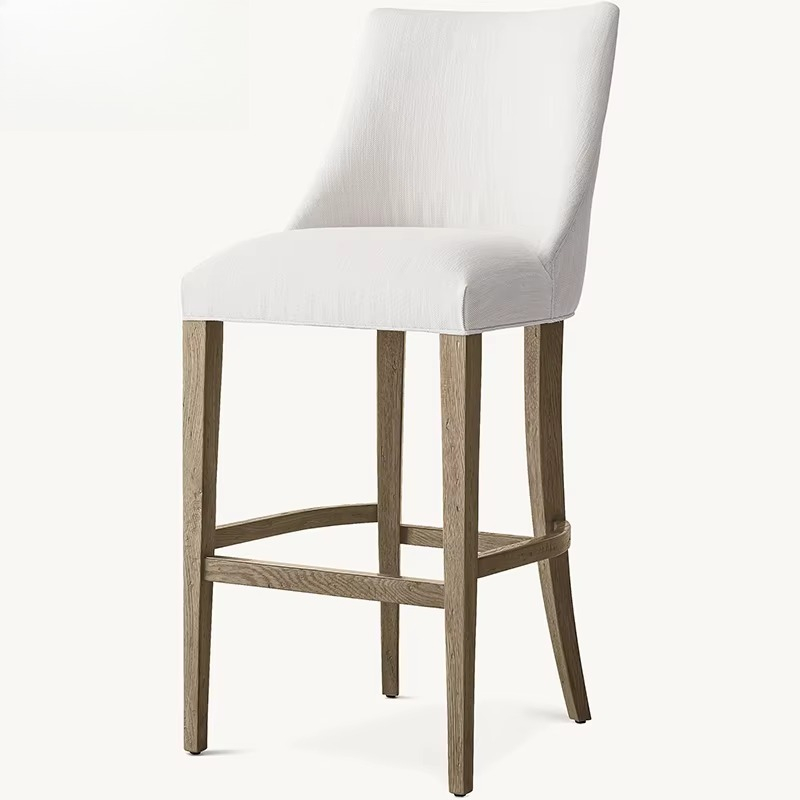 Light luxury solid wood bar ch - огляд і ціна Home Bar Stools