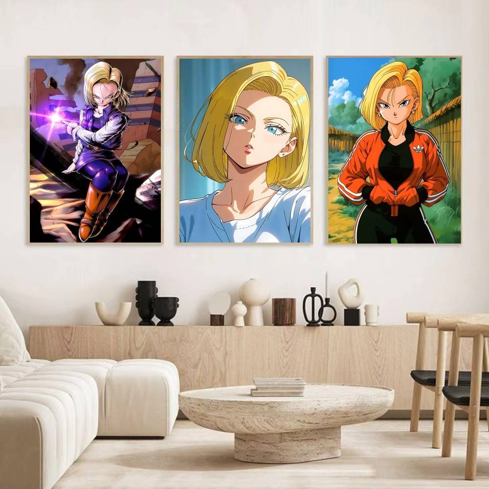 Anime DRAGON BALL Android 18 p - огляд і ціна Home Bar Android