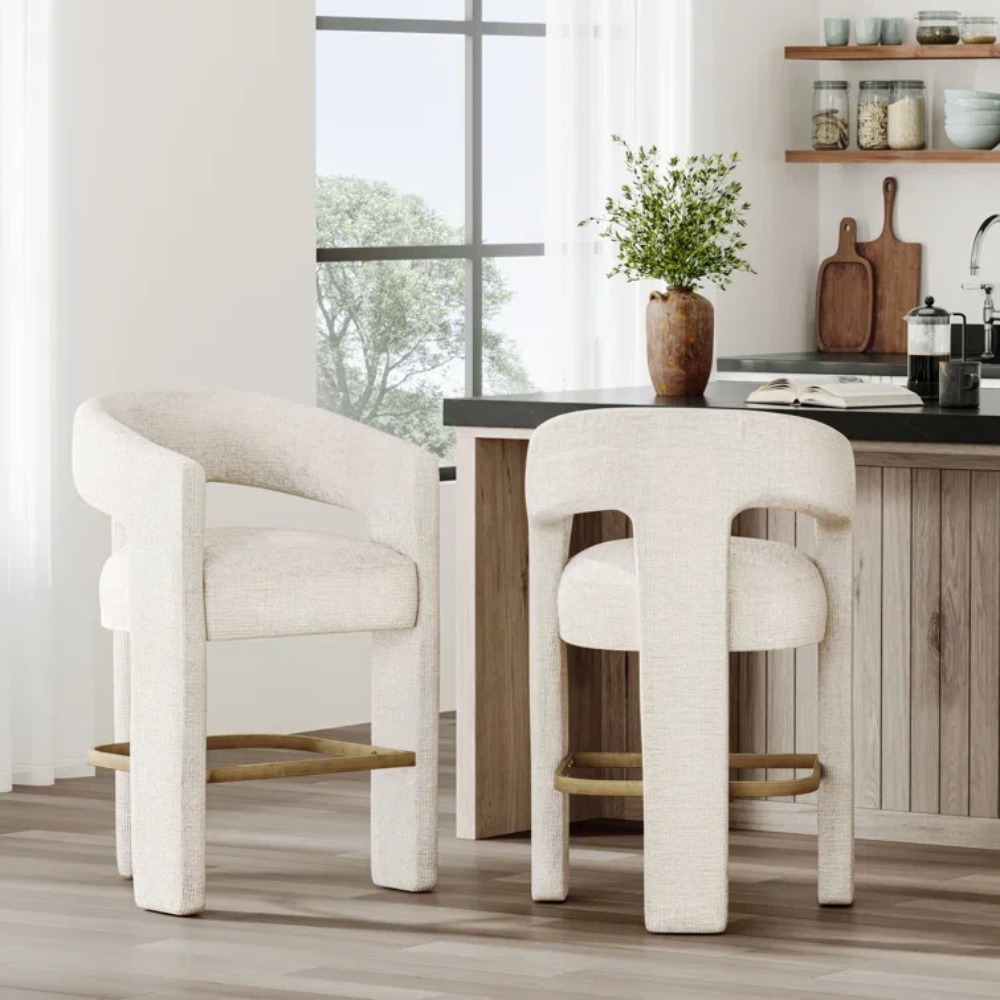 Modern Upholstered Counter Sto - огляд і ціна Home Bar Stools