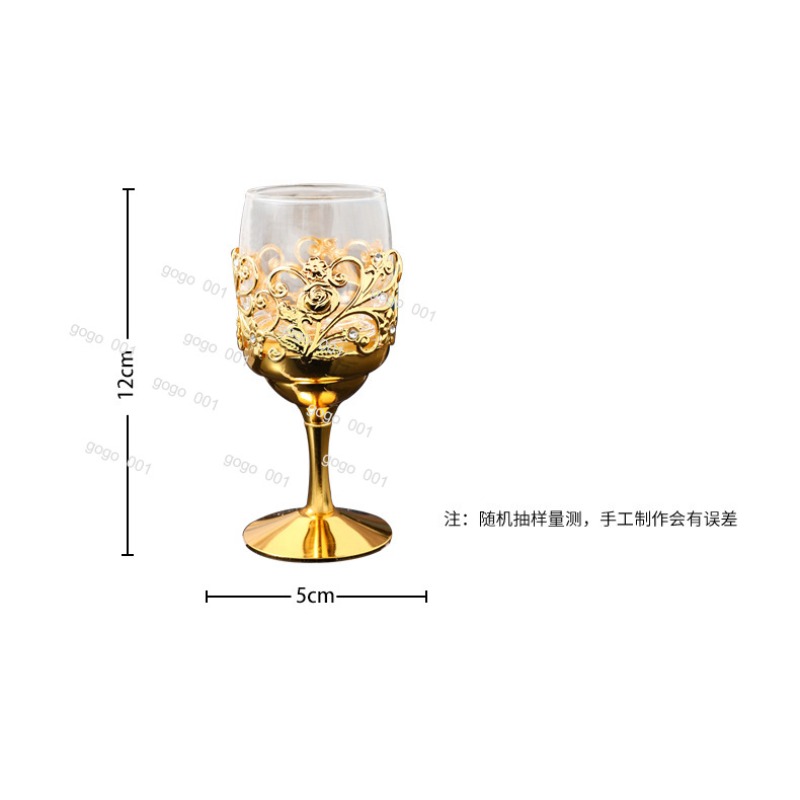 Metal & Glass Liquor Glasses S - огляд і ціна Highball Glass Set