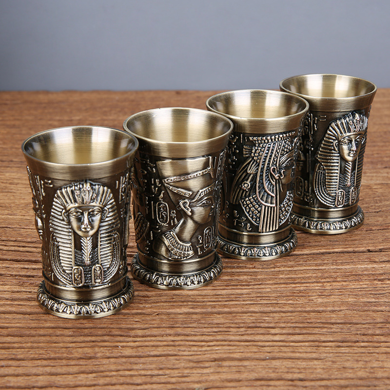 I Piece Bronze Metal Vintage E - огляд і ціна Old Fashioned Glass
