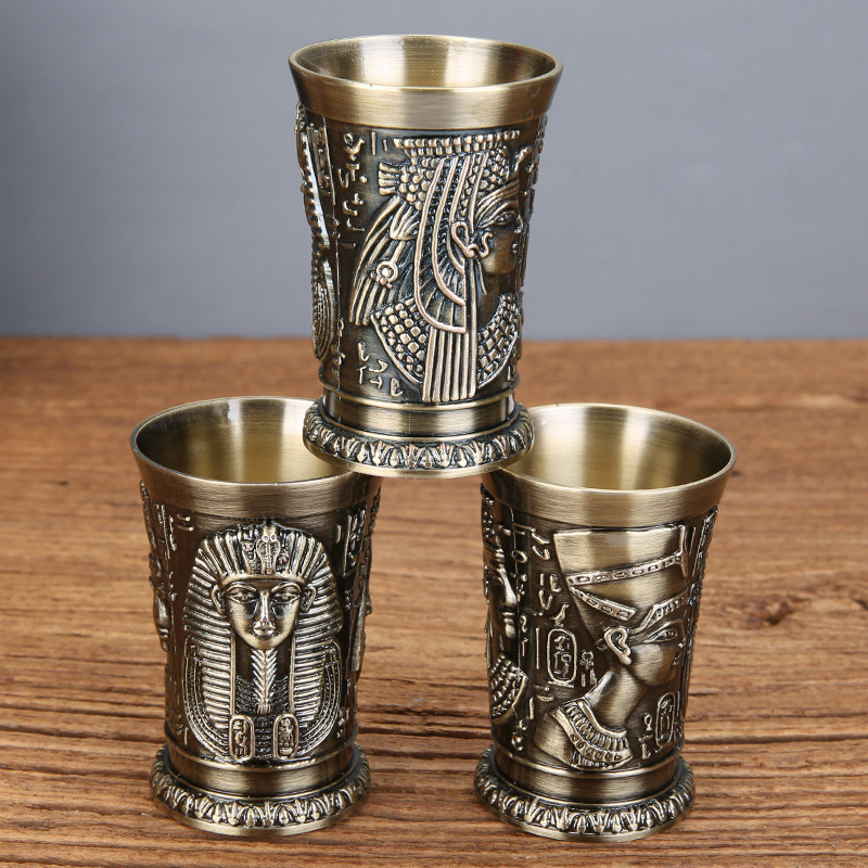 I Piece Bronze Metal Vintage E - огляд і ціна Old Fashioned Glass