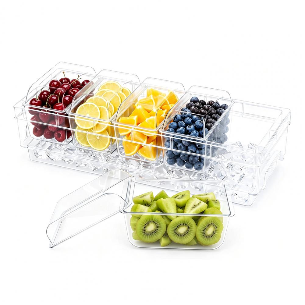 2026 Taco Bar Serving Set for  - огляд і ціна Garnish Tray Set