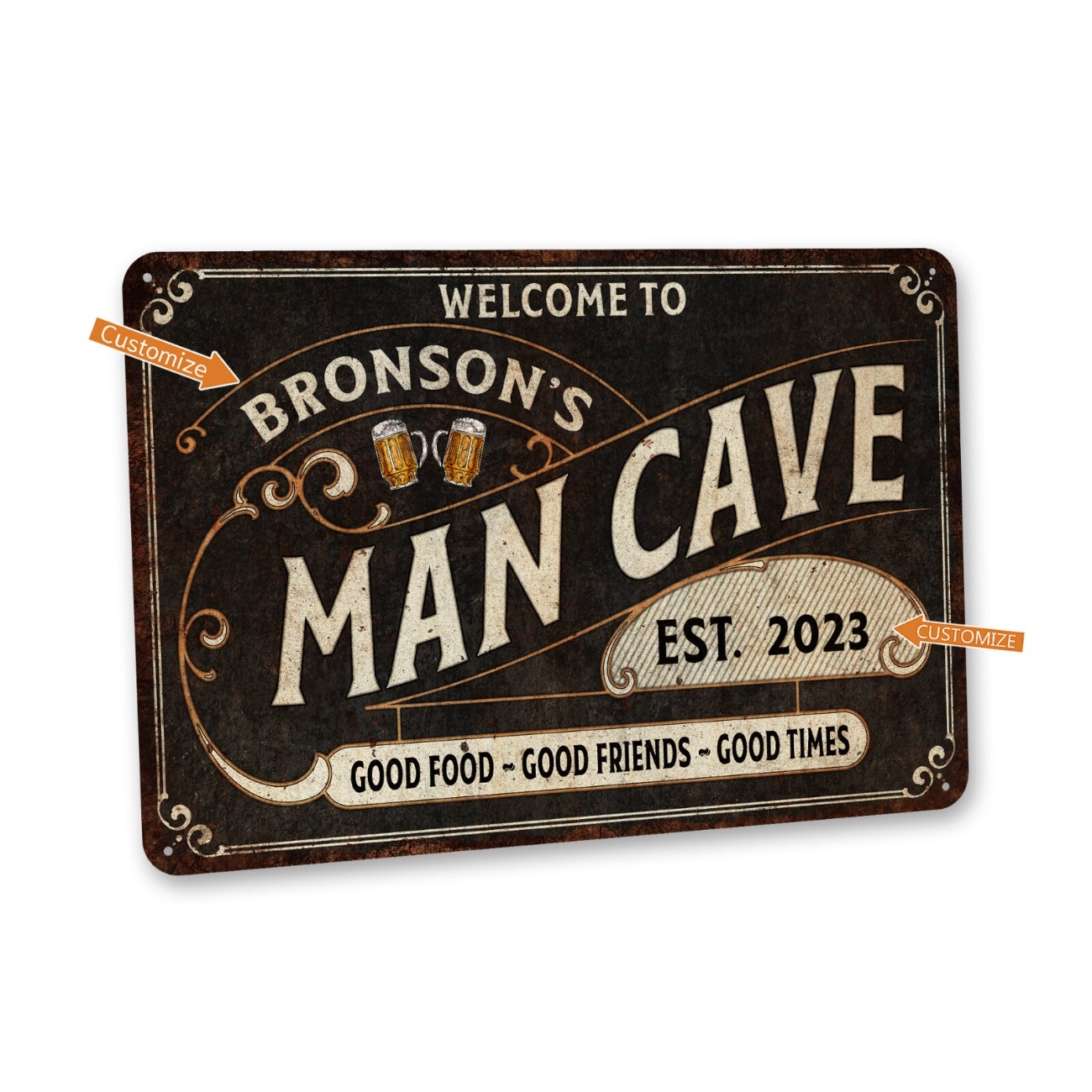 Custom Man Cave Decor Home Bar - огляд і ціна Home Bar Signs