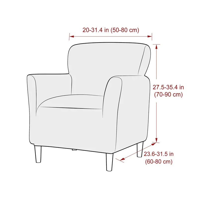 1PC Water Repellent Tub Sofa C - огляд і ціна Home Bar Lounge
