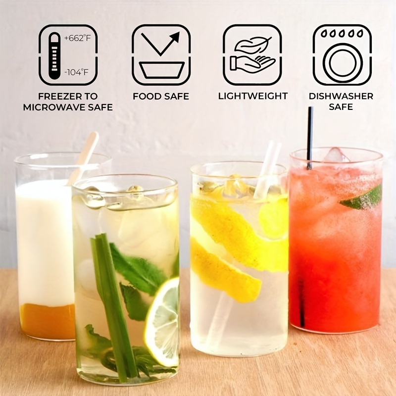 4PCS 560/440ML Drinking Glasse - огляд і ціна Highball Glass Set